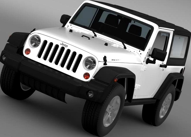 Jeep Wrangler Rubicon 20123d model