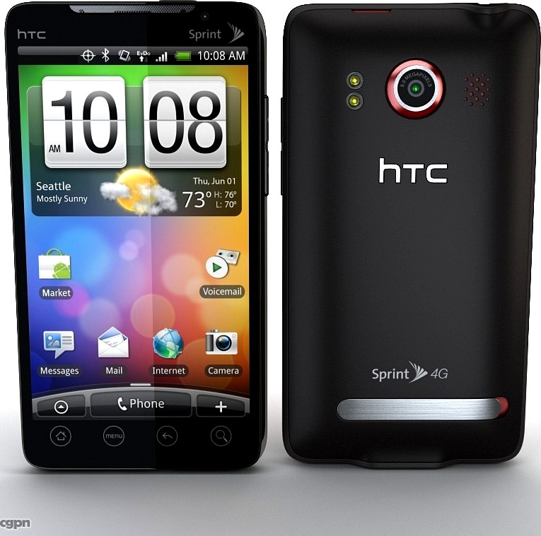 HTC Evo3d model