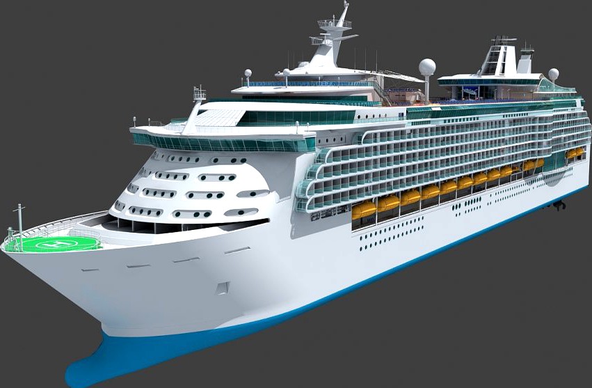 Cruise Ship3d model