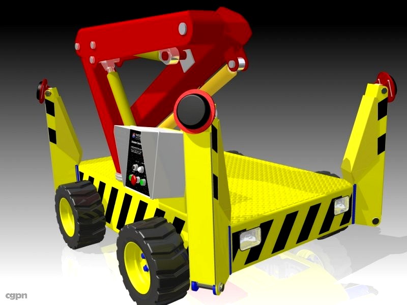 Mini Crane3d model