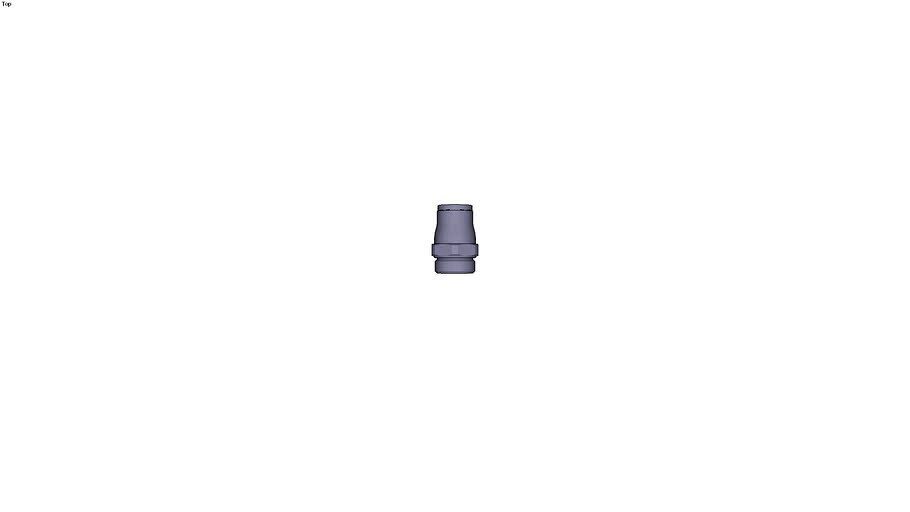 3601 - MALE STUD BSP PARALLEL AND METRIC DIAM D 14 MM C G1/2