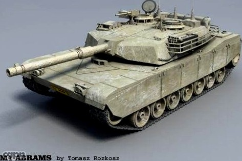M1 Abrams3d model