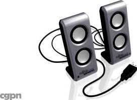 FSC USB Mini Speaker Set3d model