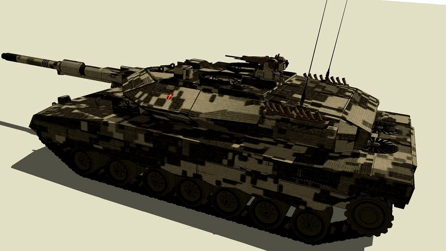 Krauss-Maffei, Leopard 3A2DK - Main Battle Tank