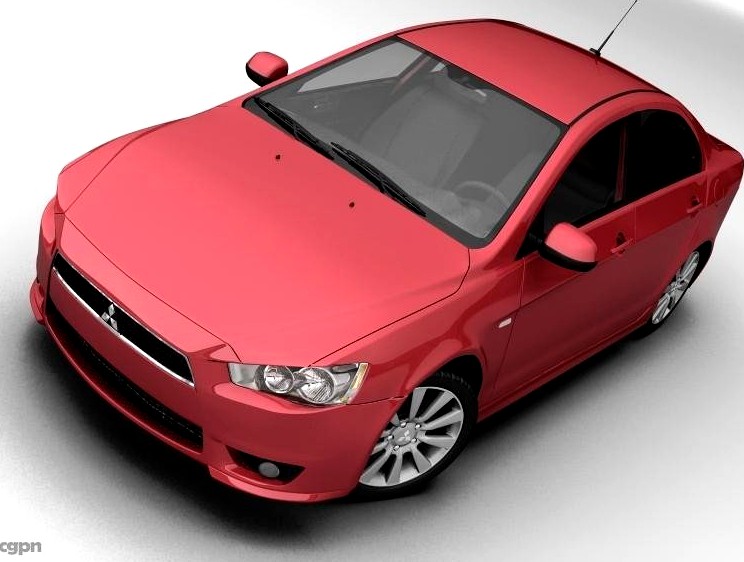 2008 Mitsubishi Lancer3d model