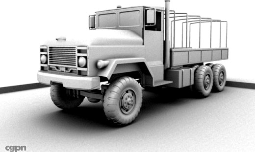 cargo truck3d model