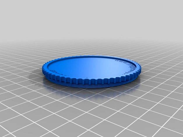 Threaded lens caps by theBilder