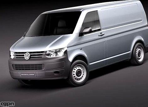 Vw Transporter T5 20103d model