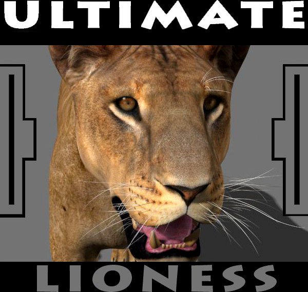 The Ultimate Lioness3d model