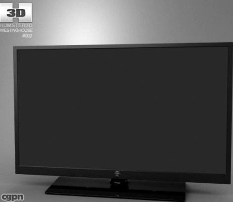 Westinghouse UW40T2BW TV3d model