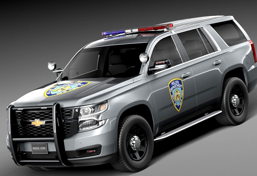 Chevrolet Tahoe PPV 2015 NYPD3d model