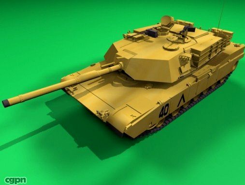 M1 Tank3d model
