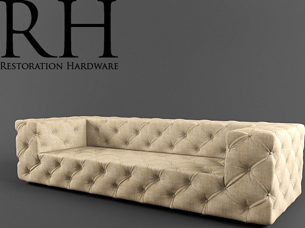 Restoration Hardware / 10&#039; Soho Upholstered Sofa