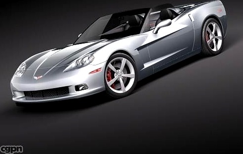 Chevrolet Corvette Convertible C63d model