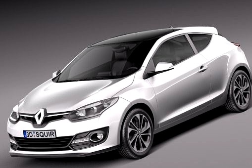 Renault Megane 3door 20143d model