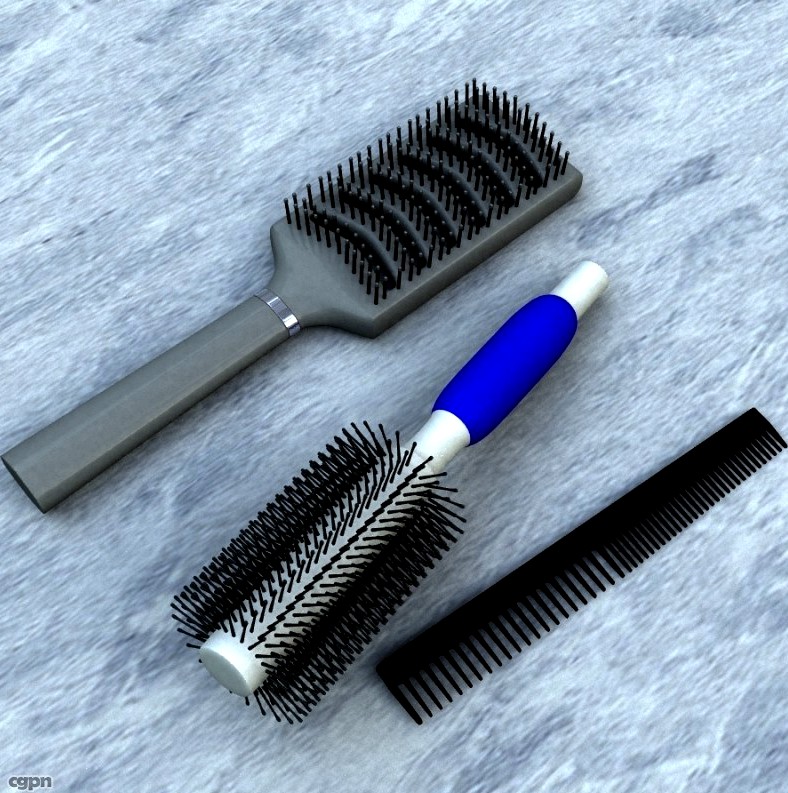 Brush and Comb Collection3d model