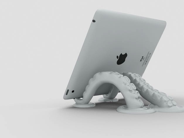 Octopus Tablet Stand Version Two by notcolinforreal