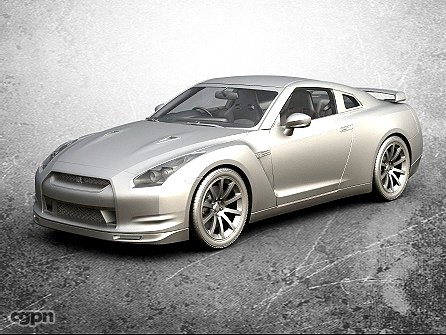 NISSAN GT-R3d model