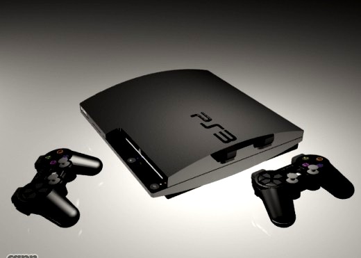 play station 33d model