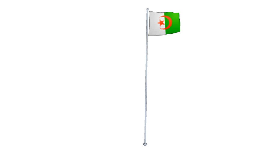 algeria flag - Флаг Алжыра