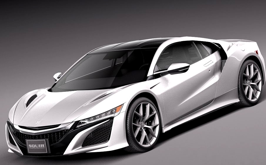 Honda NSX 20163d model