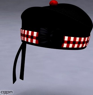 Glengarry Bonnet3d model