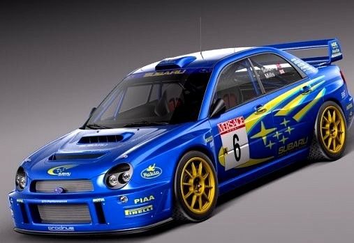 Subaru Impreza STi WRC 20013d model