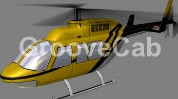 Jet Ranger V4 Helicopter3d model