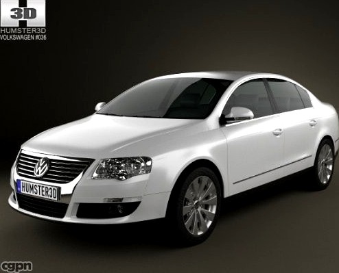 Volkswagen Passat B6 20053d model