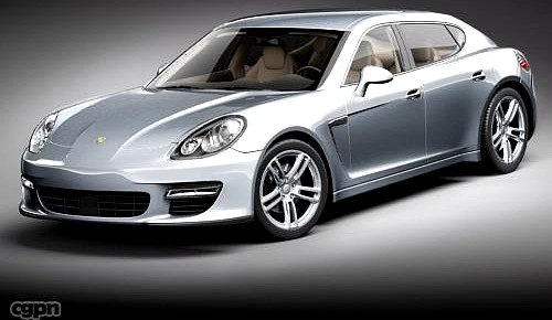 Porsche Panamera 20103d model