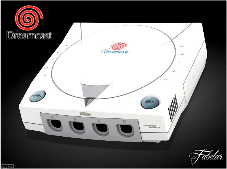 Sega Dreamcast3d model