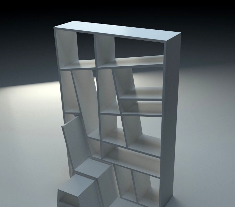 Creative Shelf3d model