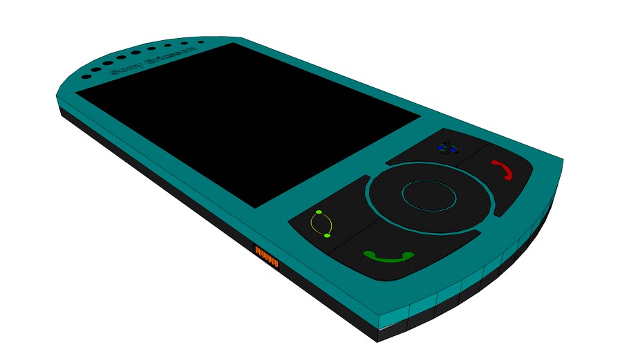 Sony Ericsson blue Oyvind's
