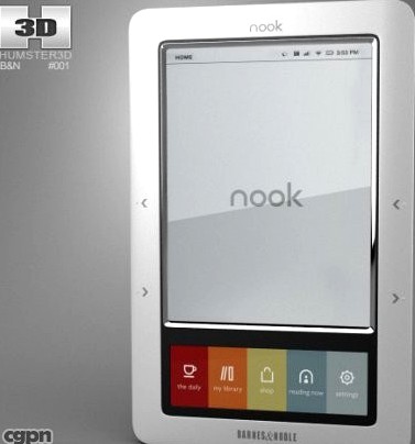 Barnes &amp; Noble Nook Classic3d model