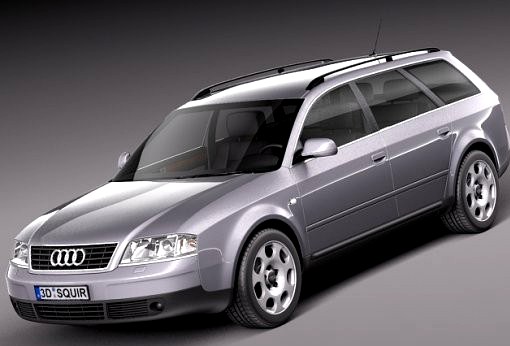 Audi A6 Avant 1997 - 2004 max3d model