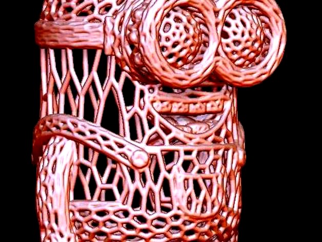 Minion in stile Voronoi. by 3DDEDCLUB