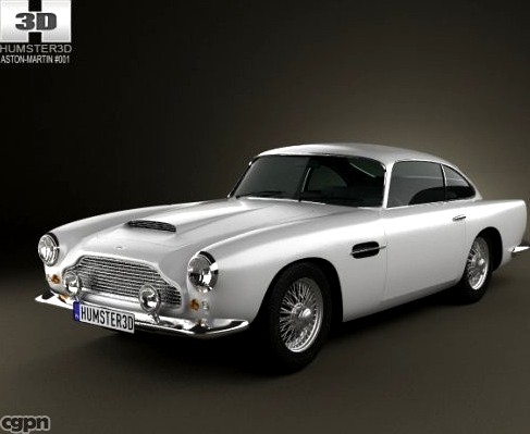 Aston Martin DB4 19583d model