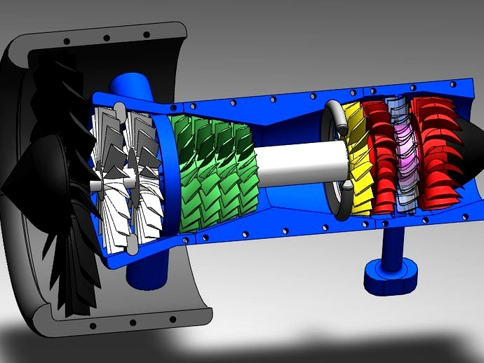 Jet Engine by Xena