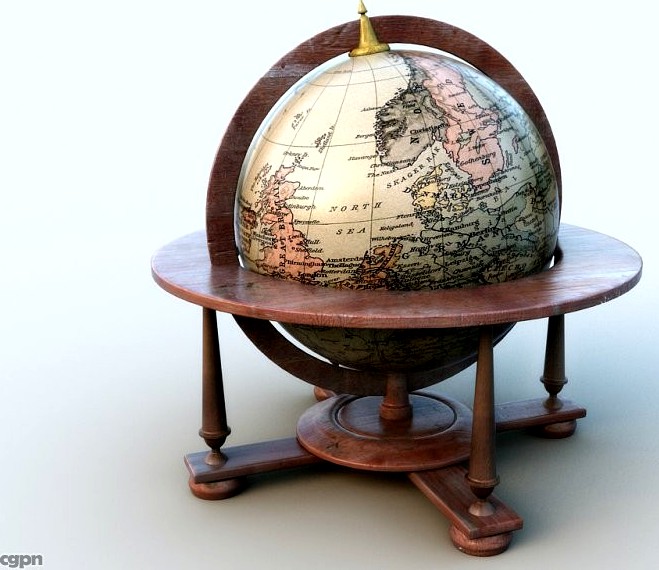 Historical Globe3d model