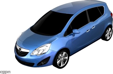 Opel Meriva 20113d model