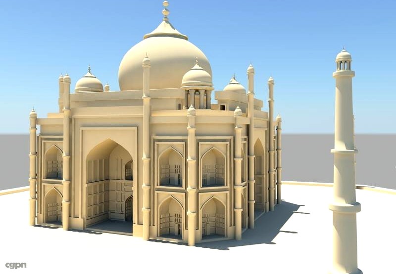 Taj Mahal3d model