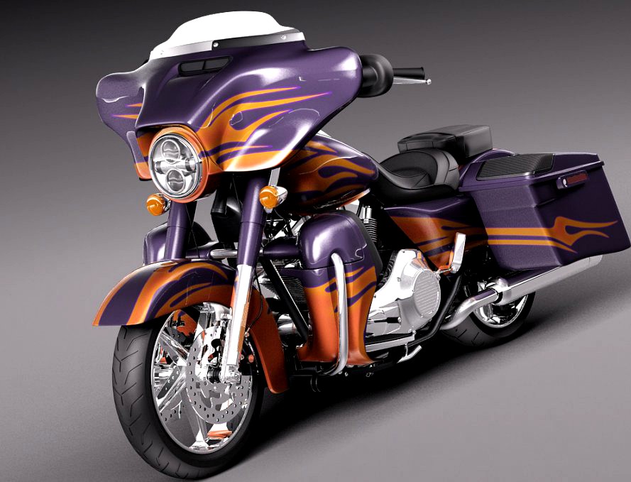 Harley-Davidson Street Glide 20153d model
