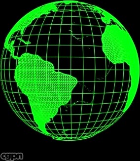 3D Globe Animated3d model