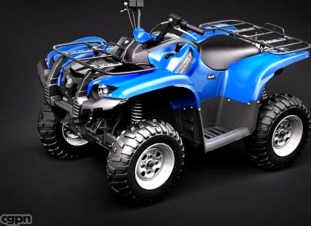 Yamaha Grizzly 700FI3d model