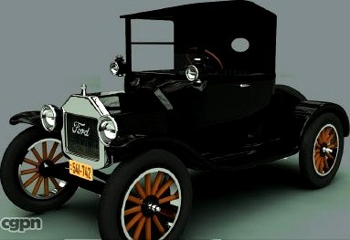 Model T Roadster3d model