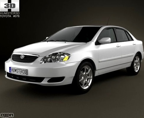 Toyota Corolla (E120) 20053d model