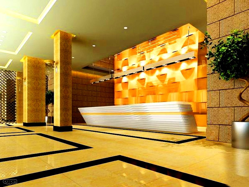Lobby 1733d model