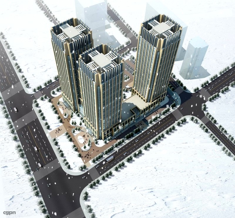 building 2103d model