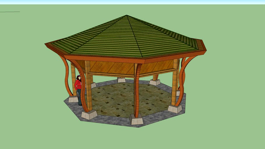 ZC-Octagonal pavilion