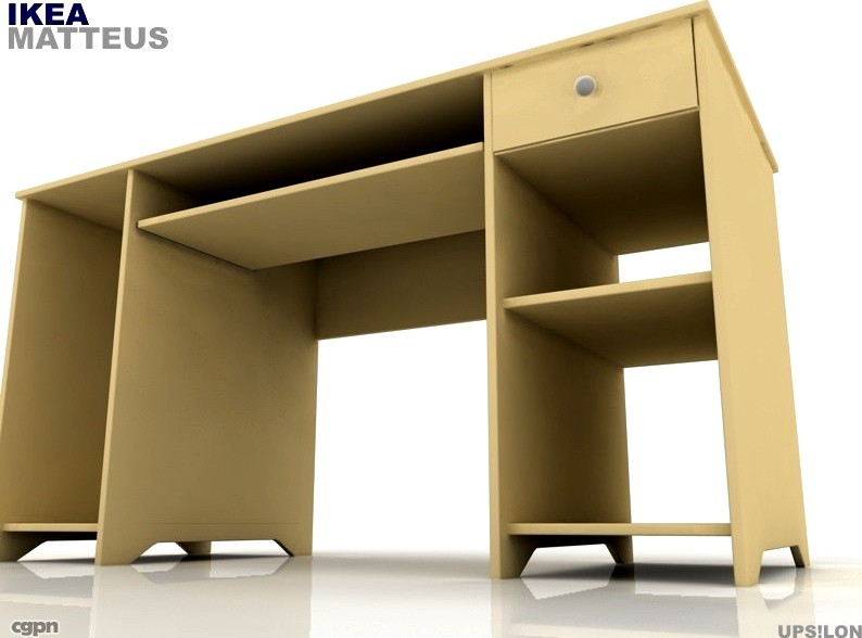 IKEA MATTEUS desk3d model